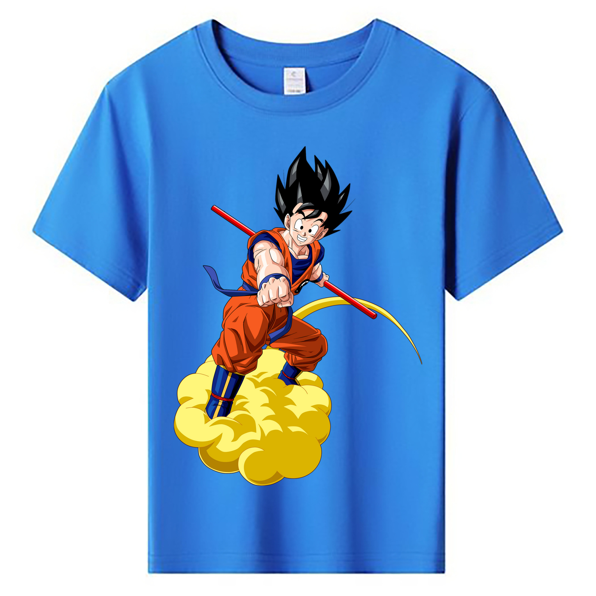 （画像用） ドラゴンボール 孫 悟飯（そんごはん）DRAGON BALL Son Gohan 綿100％キッズTシャツ（フロントプリント）